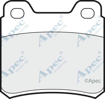 APEC BRAKING Bremžu uzliku kompl., Disku bremzes PAD641